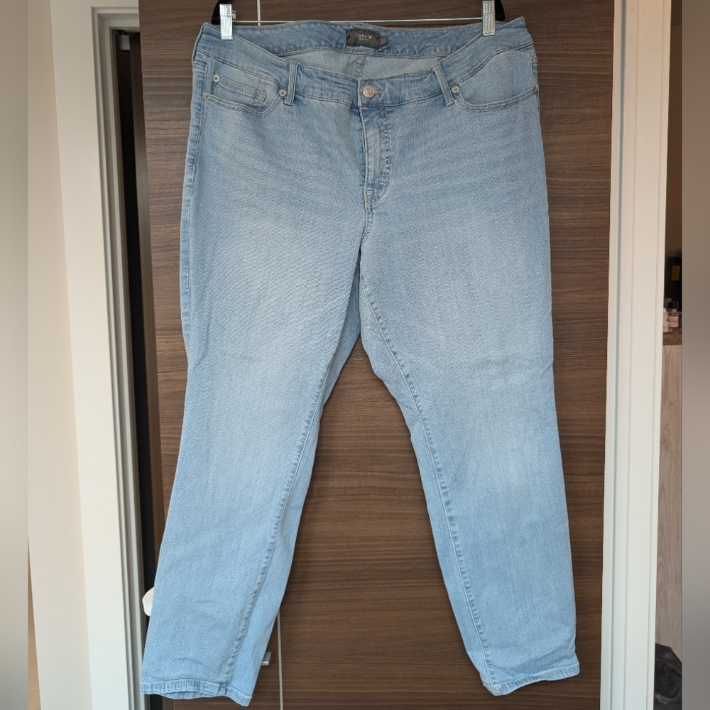 Torrid Light Blue Straight Leg Jeans